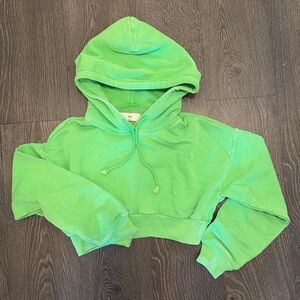 tna cropped hoodie